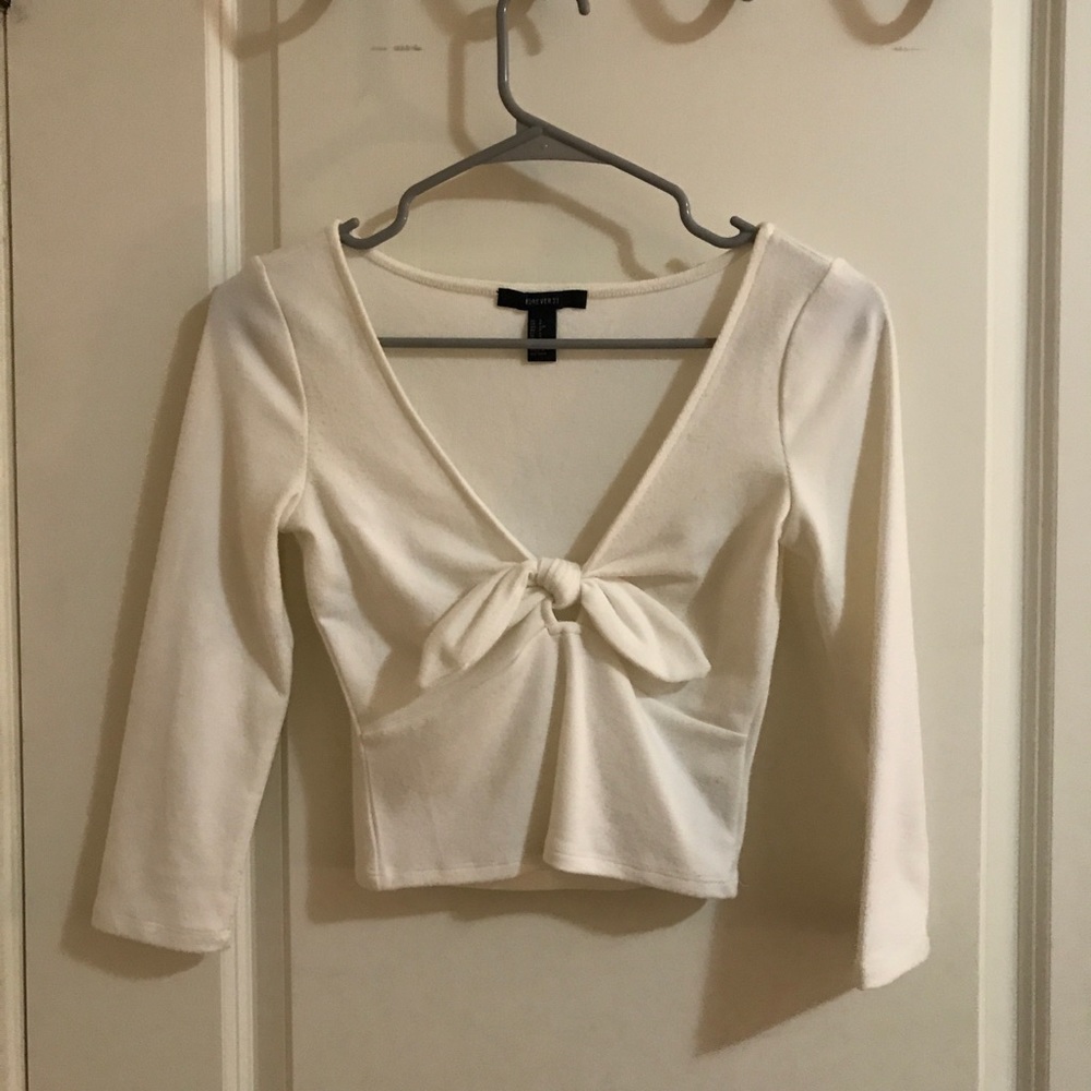 Forever21 tie front top
